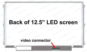 12,5" IPS LED HD (1366x768) 40-PIN Slim - 5
