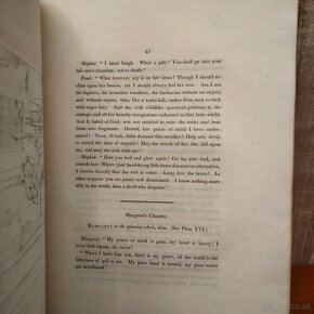 J.W.GOETHE - FAUST (1820) = PRVÉ ANGLICKÉ VYDANIE S RYTINAMI - 5