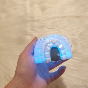 led iglu dekoracia na baterky - 5