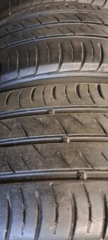 Predám 4ks jazdené letné 185/60r15-84H Kumho - 5