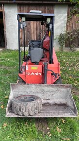 KUBOTA  mini nakladač s podkopom - 5