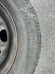 Zimné peumatiky na diskoch 165/70 r 14 4 kusy - 5