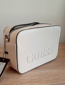 Kabelka Guess,  biela,  crossbody - 5