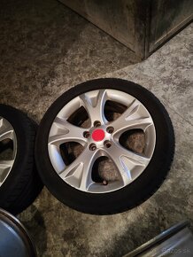 5x112 r17 ORIGINAL ŠKODA PALLAS HLINIKOVE DISKY - 5