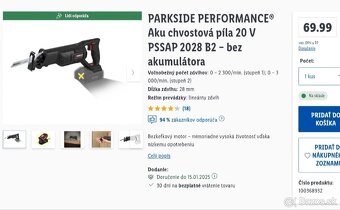 NOVÝ Parkside Performance 360° Aku krížový líniový laser - 5