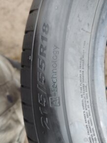 215/55 R18 letné pneu.. VW, Mazda, Opel, Nissan - 5