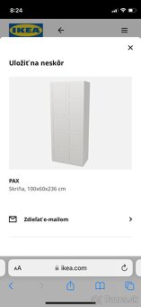 Ikea pax skrina 100x236x60 - 5