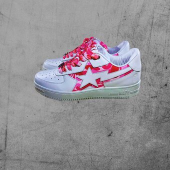 A Bathing Ape Bape Sta Icon ABC Camo "Pink" - 5