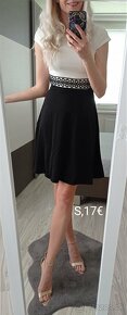 Krátke elegantné šaty - 5