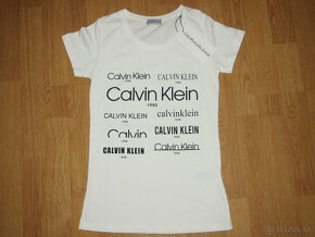 Calvin Klein dámske tričko L - 5