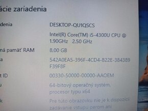 rozpredám na diely notebook Dell latitude e7240 - 5