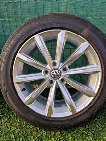 5x112 r17 ALU disky VW Letne+Zimne pneu - 5