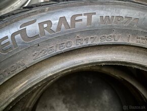 225/50 r17 zimné 2 ks KUMHO dezén 9,3 mm - 5