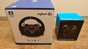 Volant Logitech G29 + radiaca páka Force Shifter - 5