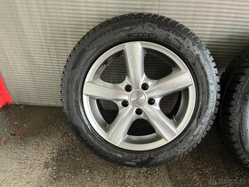 Alu disky dezent na Audi 5x112 ET35 R16 + zimné pneumatiky - 5