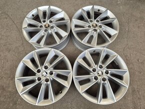 5x112 r17 ET38 x 6,5J elektróny ŠKODA, VW, SEAT - 5