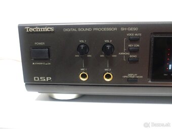 Digitalny EQUALIZER a procesor TECHNICS SH-GE90 vyroba Japan - 5