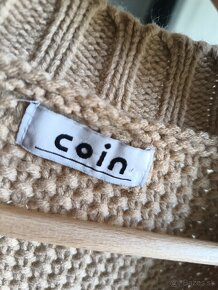 COIN hnedý cardigan S-M - 5