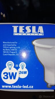 Tesla led gu10 3w - 5