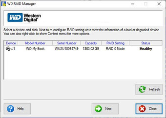 Western Digital MyBook 2 Mirror 2TB (2x1TB) - 5