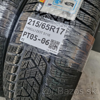 Zimné pneumatiky 215/65 R17 PIRELLI DOT5116 - 5