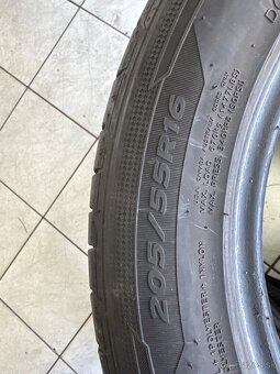 Predám letné 4ks 205/55 R16 HANKOOK - 5