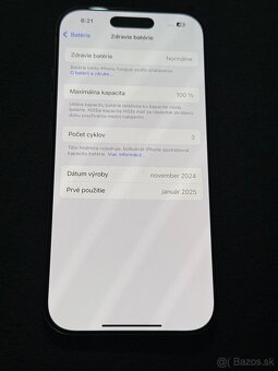 Predám Apple iPhone 16 PRO 128GB Dezert Titan Malé známky - 5