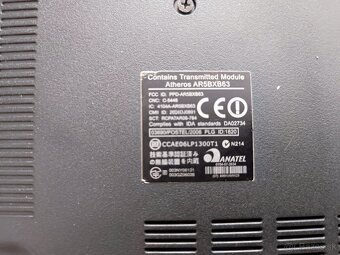 Notebook Acer eMachines E620 - 5