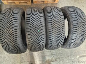 215/55r17 zimné 4 ks MICHELIN - z nového auta - 5