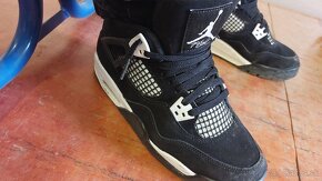 Predám jordan 4 white thundrr - 5