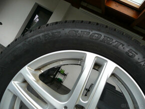 5x112  Aludisky+zimné pneumatiky 205/55 R16 91H - 5