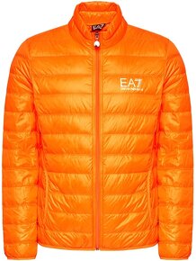 EA7 Emporio Armani páperová bunda /Oranžová. Veľkosť:L-XL. - 5