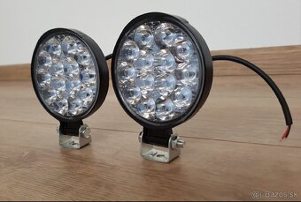 LED SVETLA OKRUHLE - 2ks - 42W + kabeláž - 5