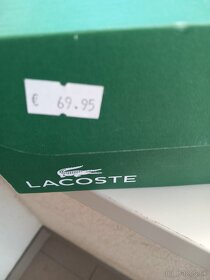 ZLAVA znackove tenisky LACOSTE, vel.35+sportove gate GRATIS - 5