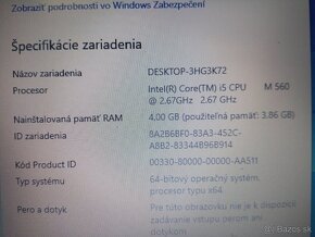 základná doska z notebooku Dell Latitude e4310 - 5