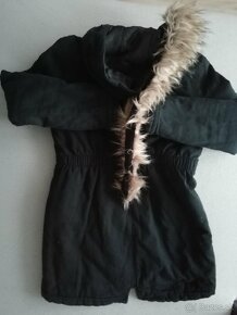 Dievčenská čierna zimná bunda. PEPPERTS TEENS. - 5
