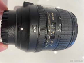 Nikon 24-85mm f/3,5-4,5G ED VR  Prodám objektiv ve velice pě - 5