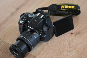 Nikon D5300 wifi - VR objektiv 18 - 55 AF-P - 7tisic snimkov - 5