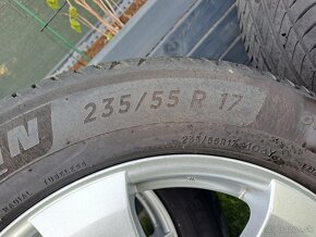 Autec hlinikove disky a Michelin 235/55/R17 - 5