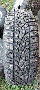 Plechové disky 5x120 a zimné Dunlop 215/60 R17 - 5