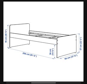 Nová posteľ 90x200 cm - 5