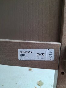 Detská postielka IKEA SUNDVIK + matrac - 5