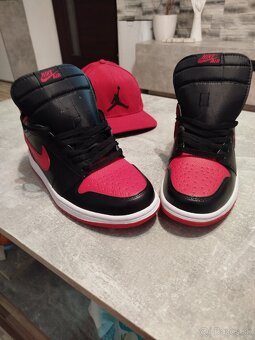 Nike Air Jordan 1 Retro OG Bred (2016), EU 44 - 5