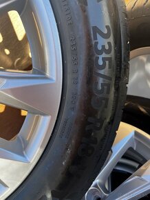 5x112 R18 7J ET43 Volkswagen Tiguan + 235/55 Continental - 5