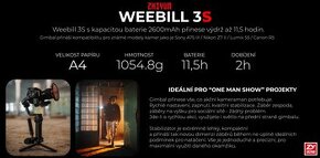 Gimbal Zhiyun Weebill 3S - 5