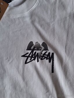 Stussy angel tričko white - 5