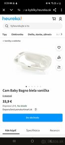 Detska vanicka + stojan Cam Baby Bagno - 5