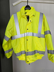 Bunda Pánska Dunlop Hi Vis Bomber L - 5