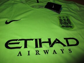 Futbalový dres - set Manchester City 15/16 tretí - 5