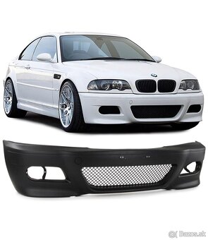 Predny M naraznik pre BMW E46, sedan, touring, kupe - 5